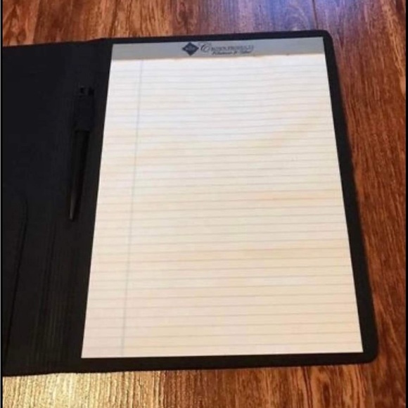 Notepad Legal Writing Pad Calculator & Pen Holder
Notes, Job Organizing Agenda - Picture 7 of 13